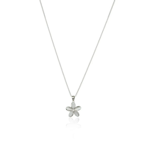 Bloom Aura Charm Necklace - 925 Silver