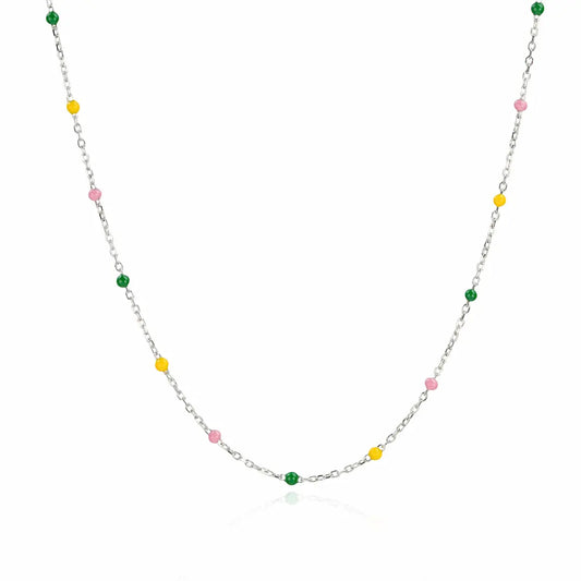 Bloom Trail Necklace - 925 Silver