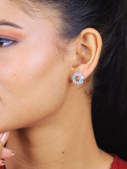 The Pastel Bloom earrings - 925 Silver