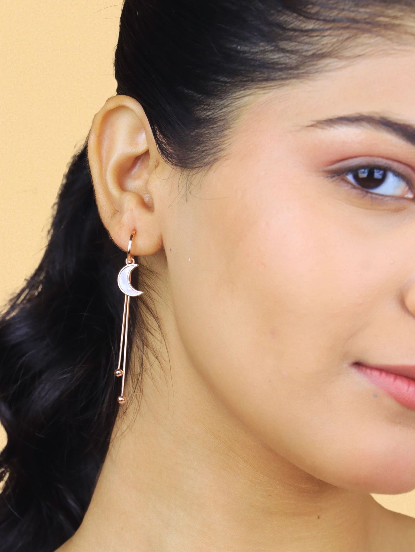 Lunar Glow Earrings - 925 Silver