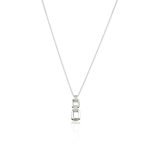 Bloomette Charm Neckalce - 925 Silver