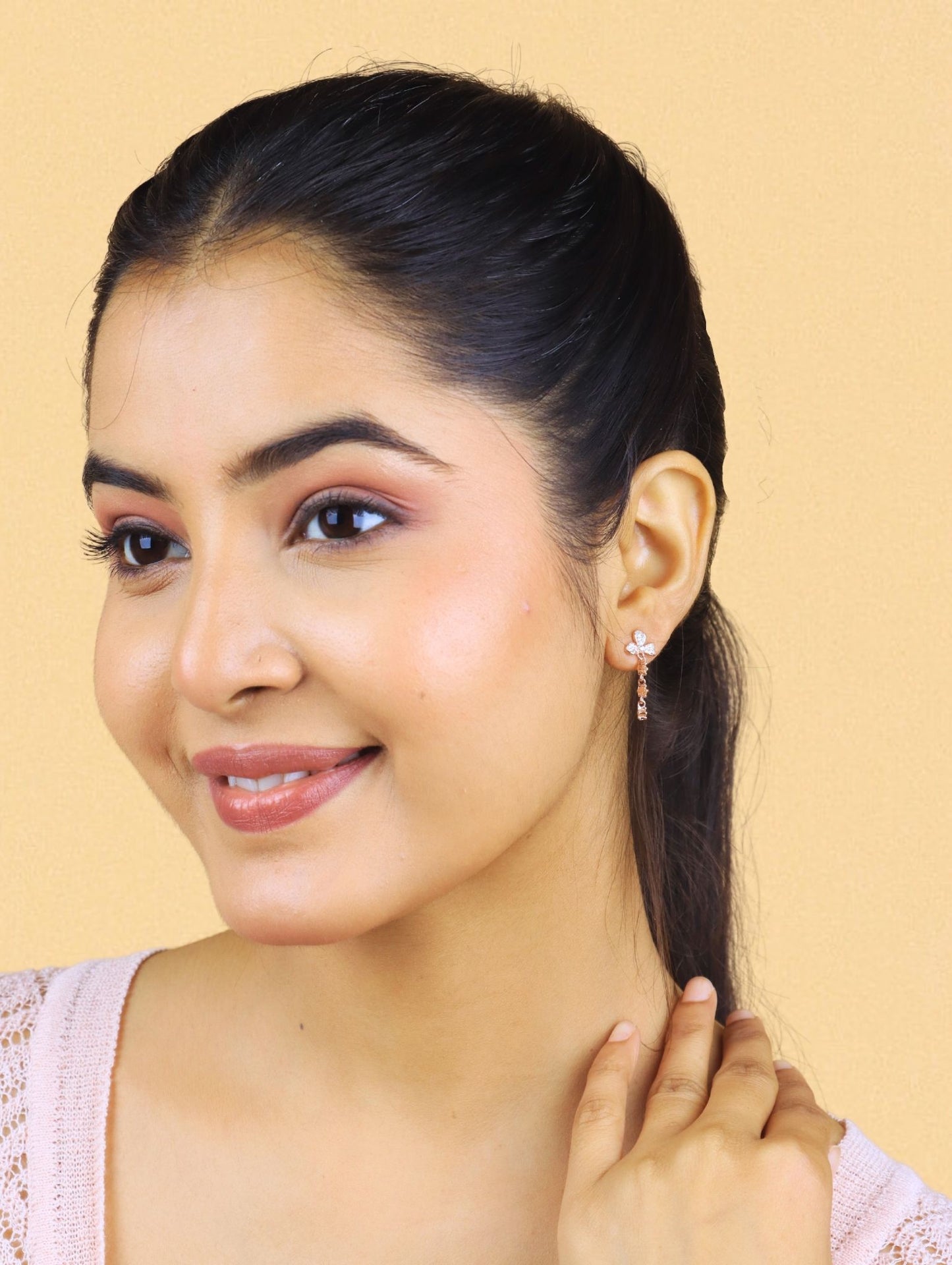 The Twilight Bloom Drops - 925 Silver