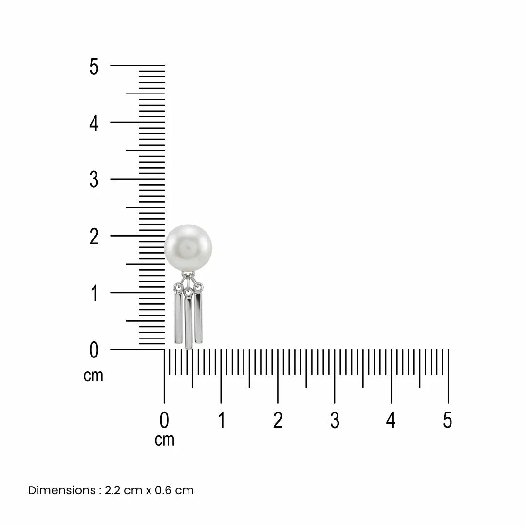 Silver Rhythm Studs - 925 Silver