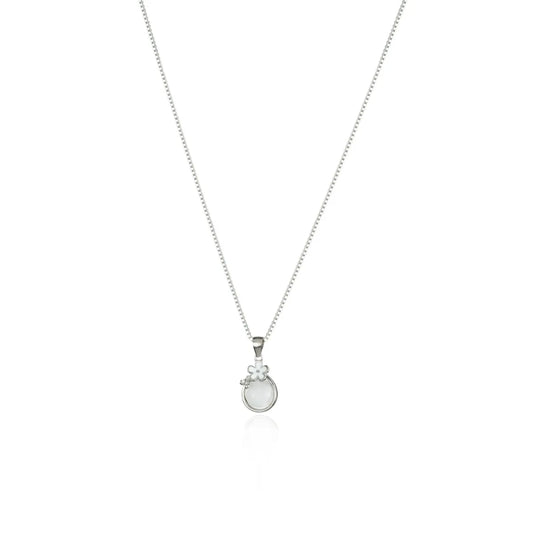 Blossom Glow Necklace - 925 Silver