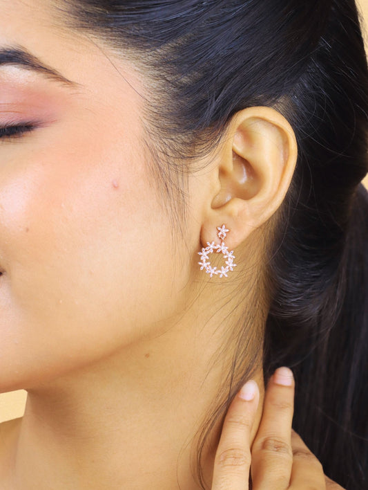 Whimsy Bloom earrings - 925 Silver