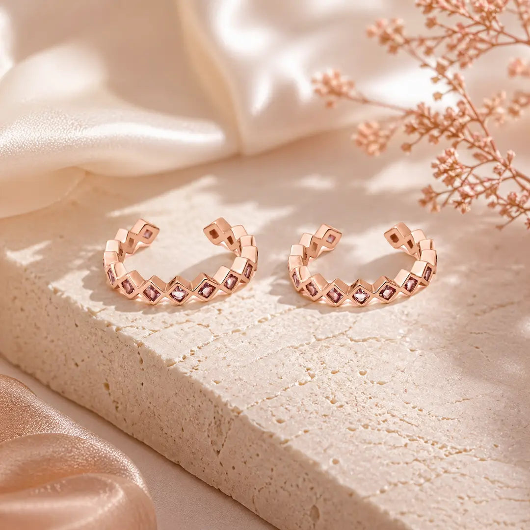 Zig Aura  Adjustable Toe Ring-925 Silver