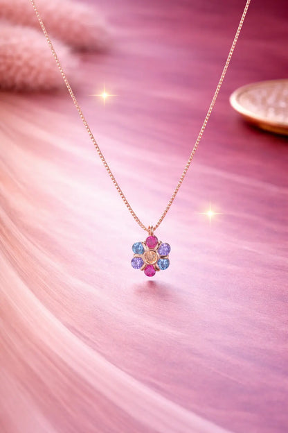 Flora Radiance 925 Silver Adjustable Charm Chain