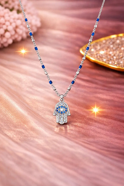 Eterna Charm 925 Silver Adjustable Necklace