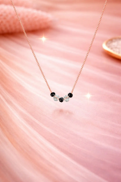Midnight Orbit Necklace - 925 Silver