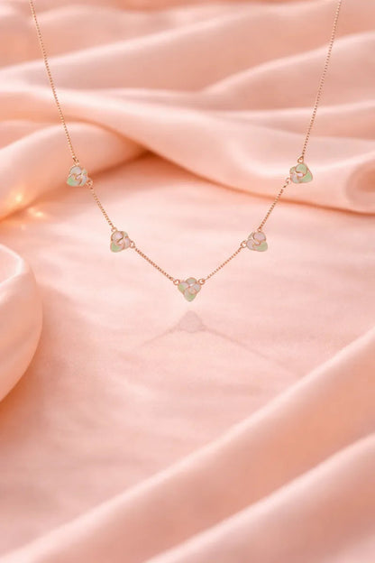 Bloom Whisper Necklace - 925 Silver