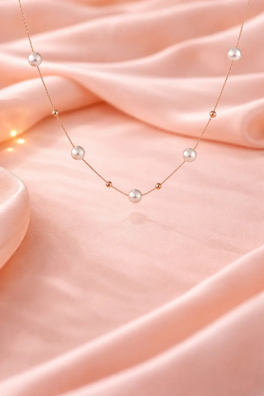 Pearl Grace Necklace - 925 Silver