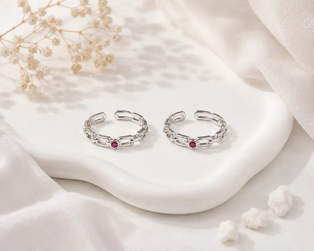 Roselle Toe Ring
