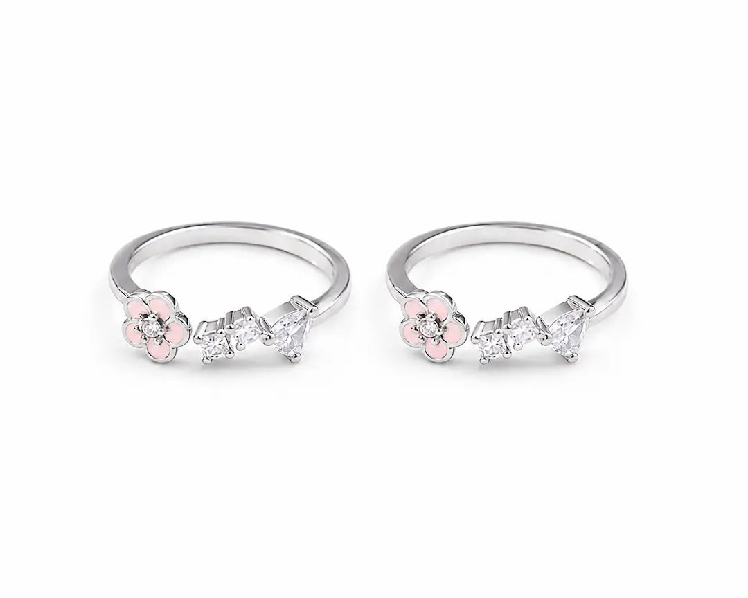 Blossom Veil Toe Ring