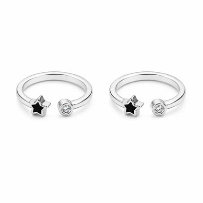 Astera Silver Toe Ring