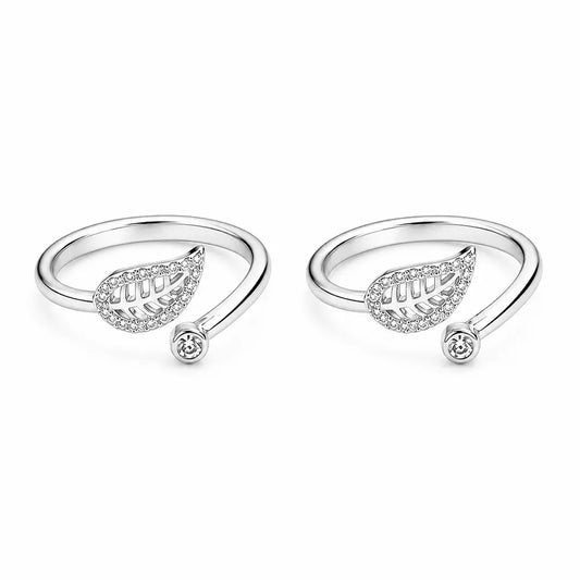 Verdelle Silver Toe Ring