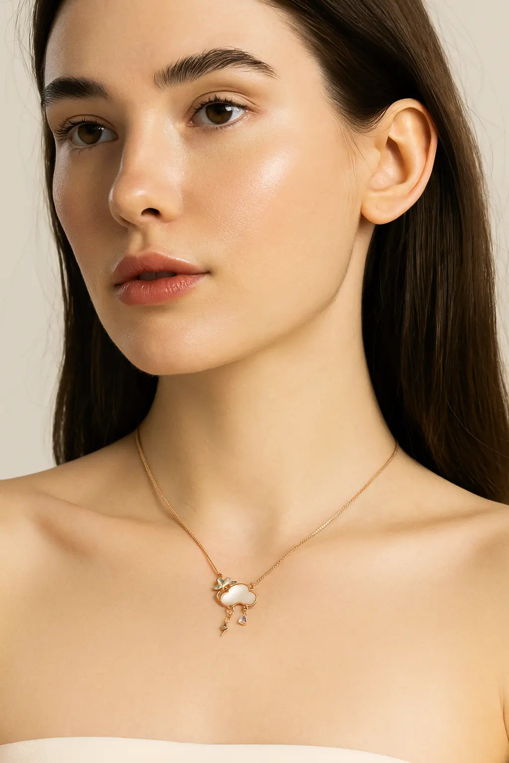 The Celestial Charm Necklace - 925 Silver