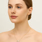 Blossom Grace Rose Gold Pendant Necklace - 925 Silver