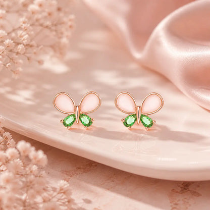 Flutter Gleam Earrings - 925 Silver