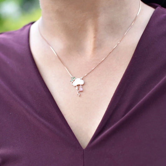 The Celestial Charm Necklace - 925 Silver