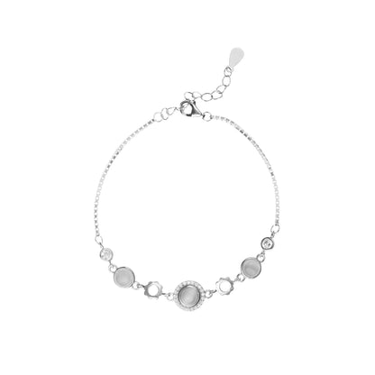 Luna Glow Silver Bracelet,