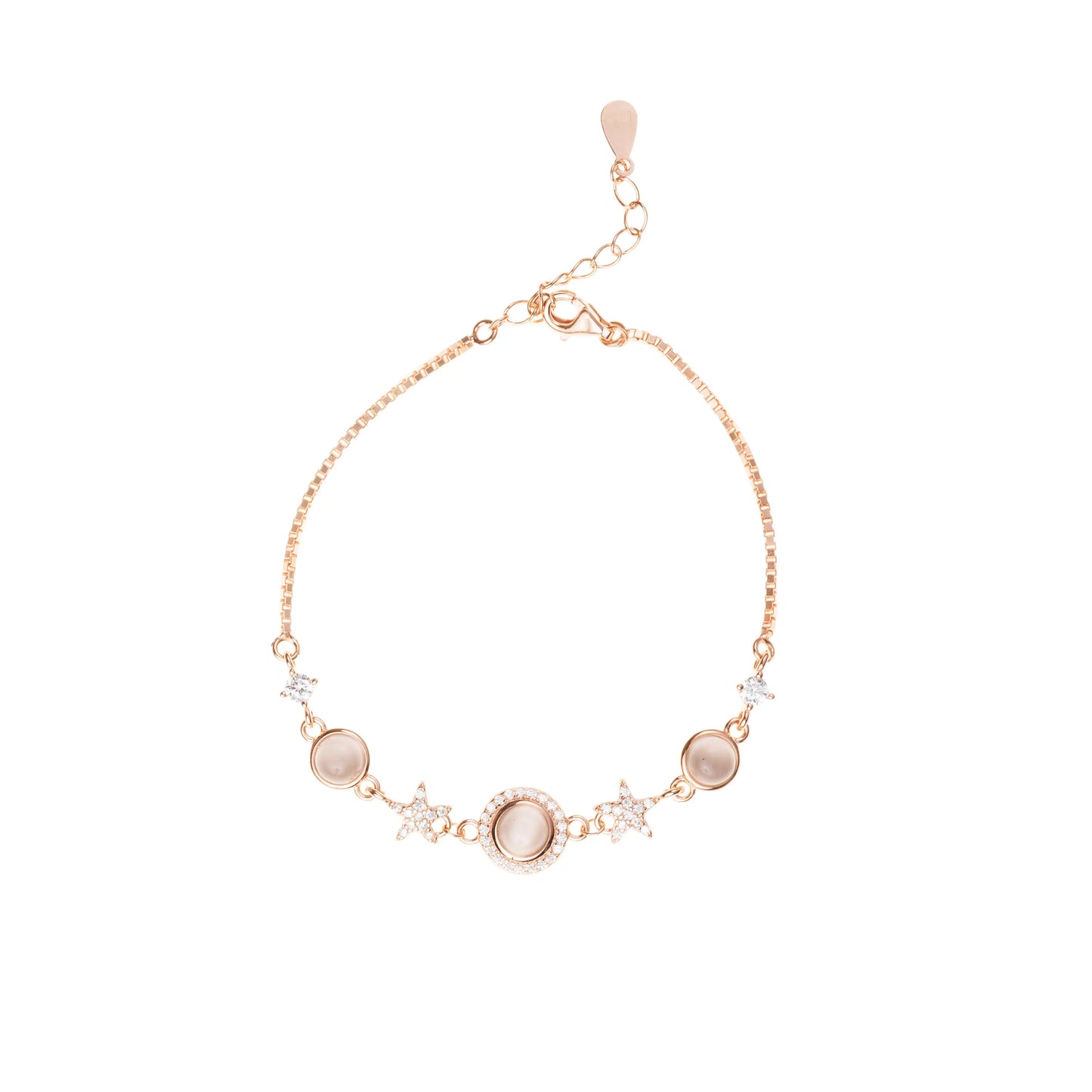Stellar Blush Bracelet - 925 Silver
