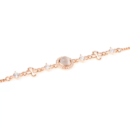 Blush Bloom Bracelet - 925 Silver
