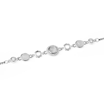 Luna Glow Silver Bracelet,