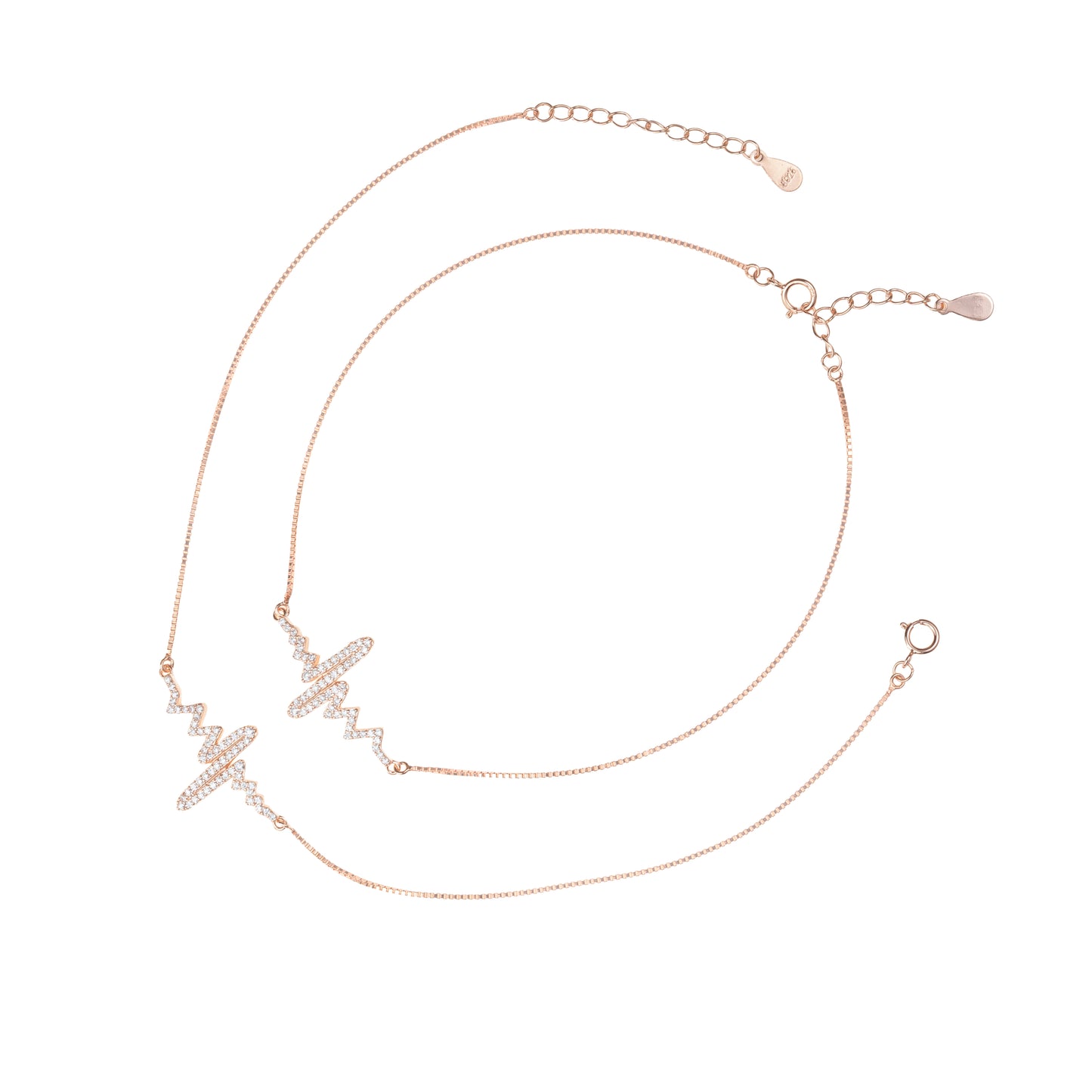 Rose Pulse Radiance Anklet,