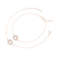 Rose Halo Harmony Anklet