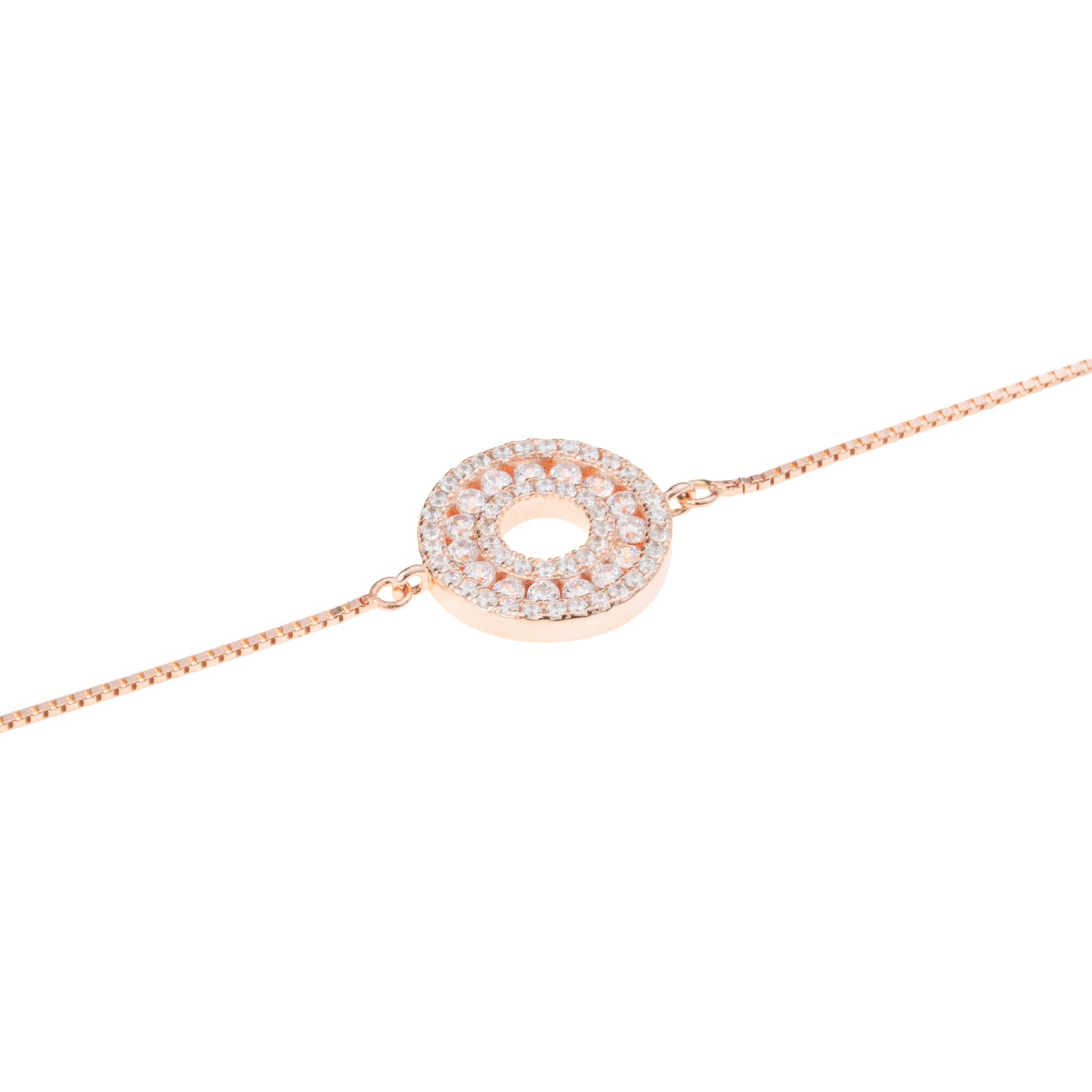 Rose Halo Harmony Anklet