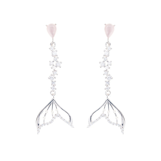 Mermaid Whisper Earrings - 925 Silver
