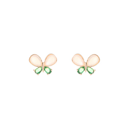 Flutter Gleam Studs - 925 Silver