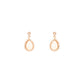 Luna Dew Teardrop Gemstone Earrings - 925 Silver
