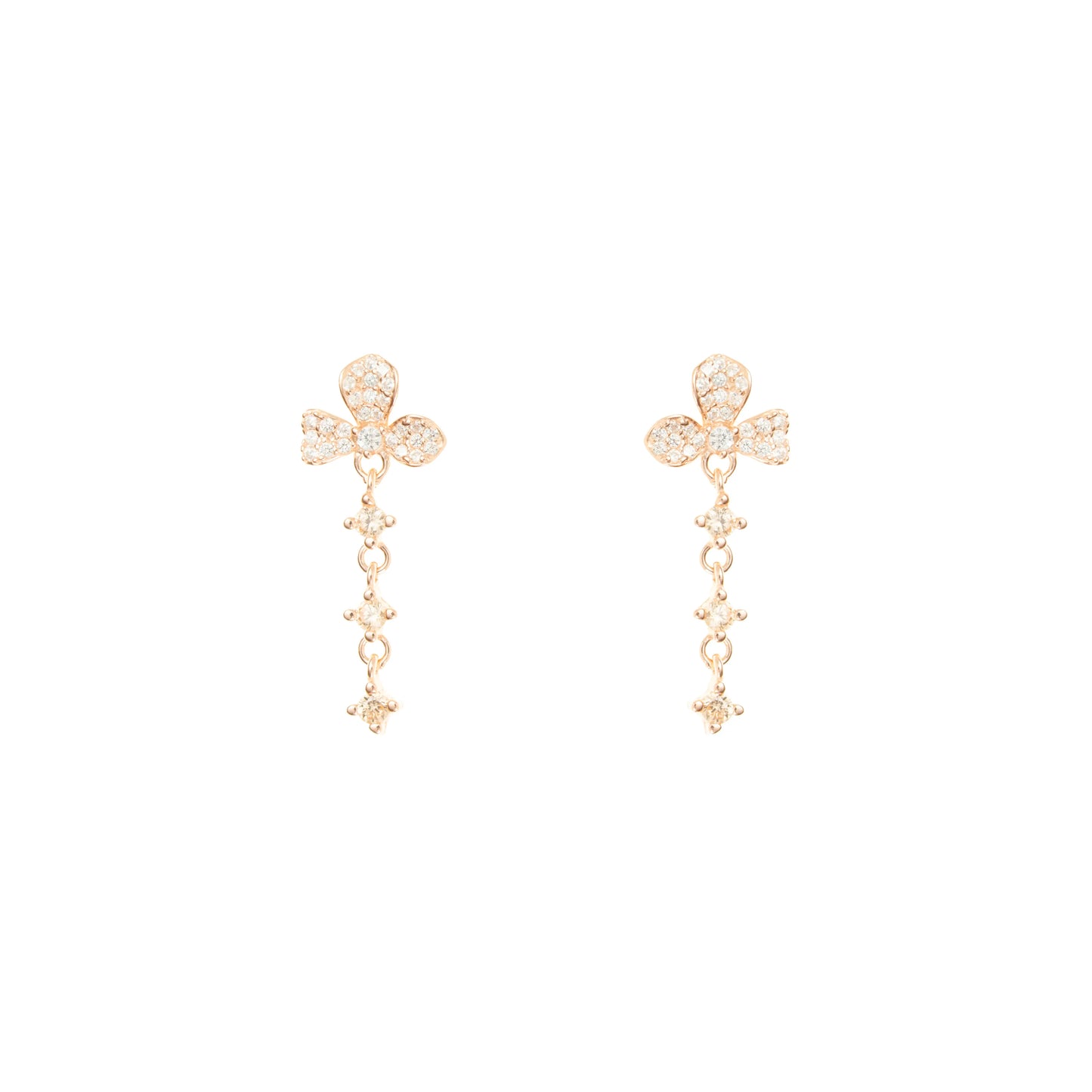 The Twilight Bloom Drops - 925 Silver