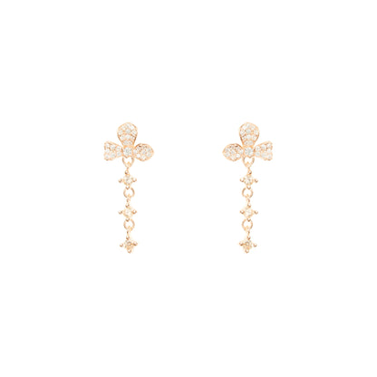 The Twilight Bloom Drops - 925 Silver