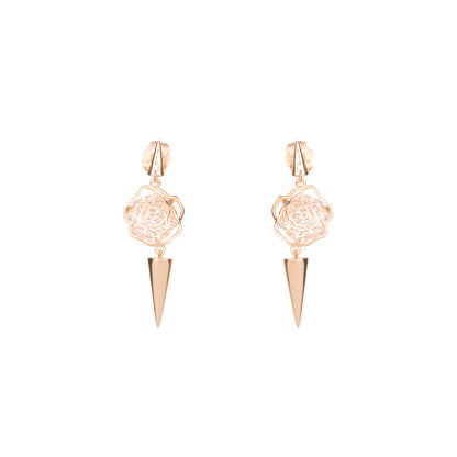 Rose Thorn Drop Earrings