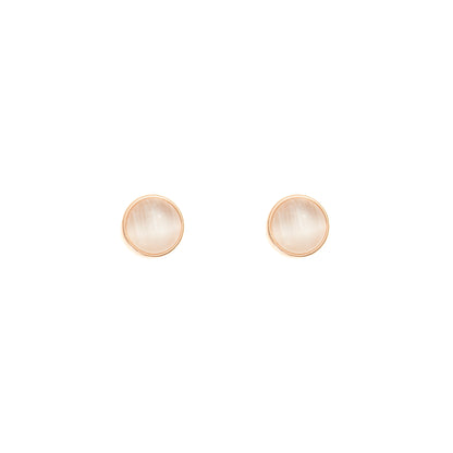 The Luna Glow Studs - 925 Silver