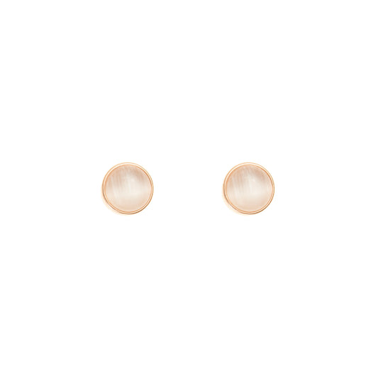 The Luna Glow Studs - 925 Silver