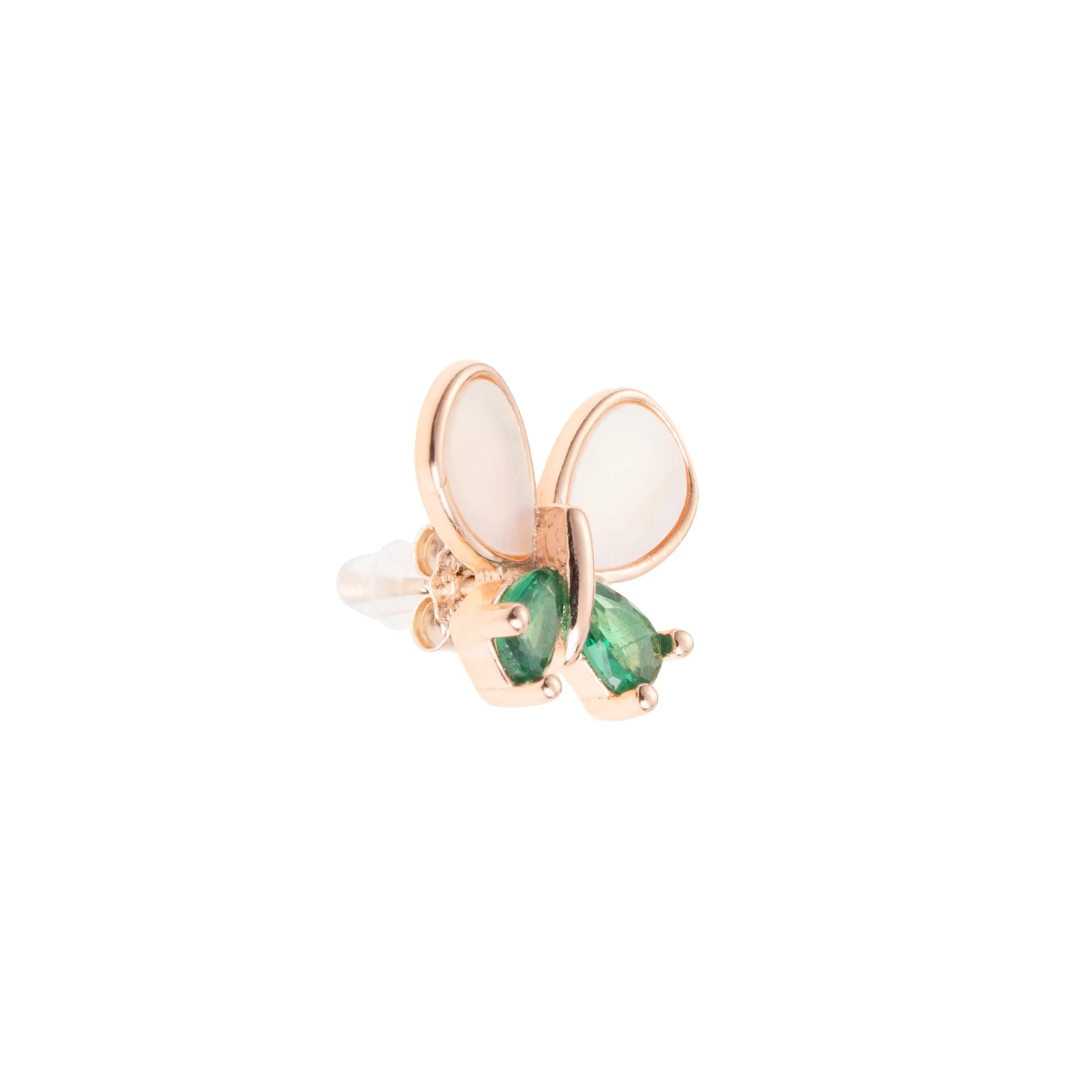 Flutter Gleam Studs - 925 Silver