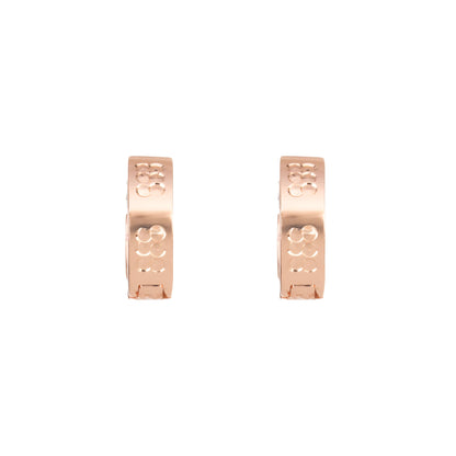 The Aurora Dot Hoops - 925 Silver