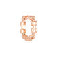 Statement Crossover Sparkle Hoops - 925 Silver