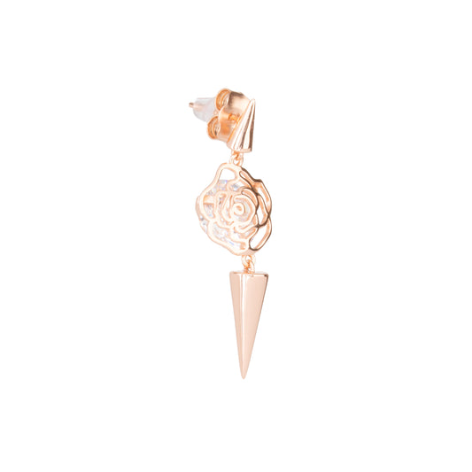 Rose Thorn Drop Earrings