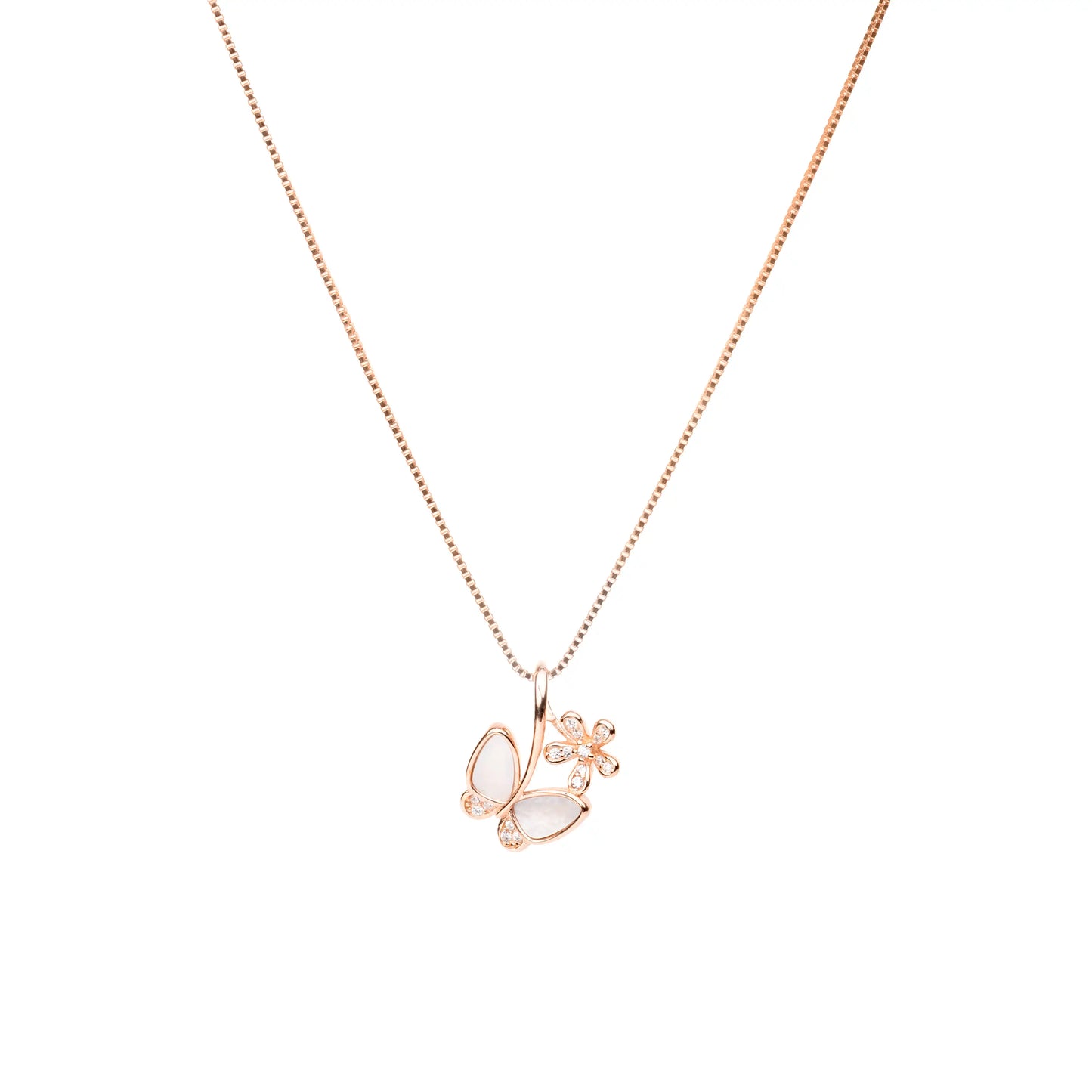 Flutura Fleur Necklace - 925 Silver