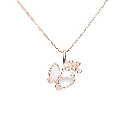 Flutura Fleur Necklace - 925 Silver