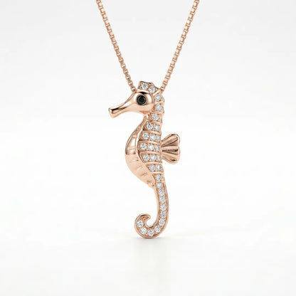 Seahorse Necklace - 925 Silver