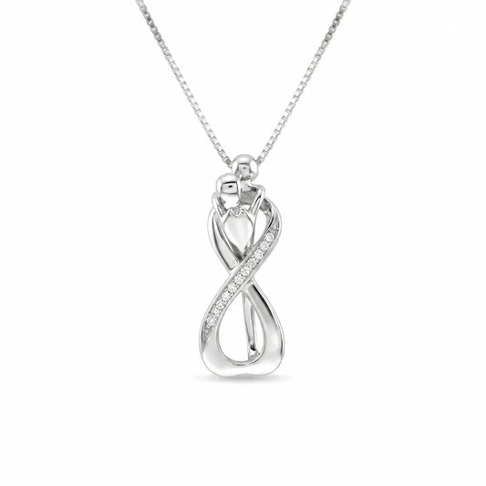 Eternal Embrace Necklace - 925 Silver
