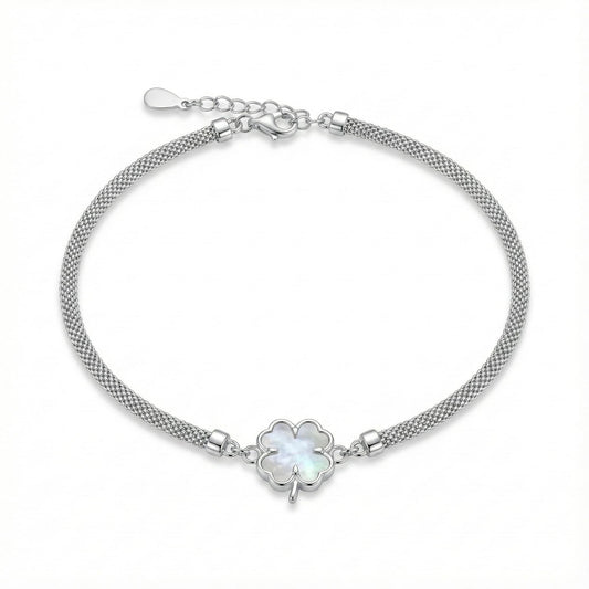 Lucky Charm Silver Anklet - 925 Silver