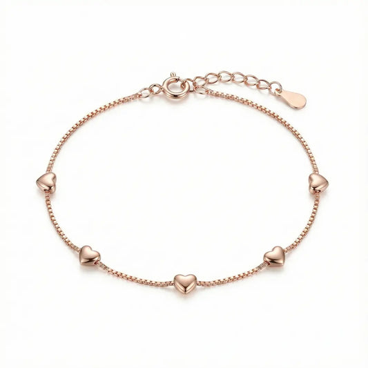 Heartfelt Bracelet - 925 silver