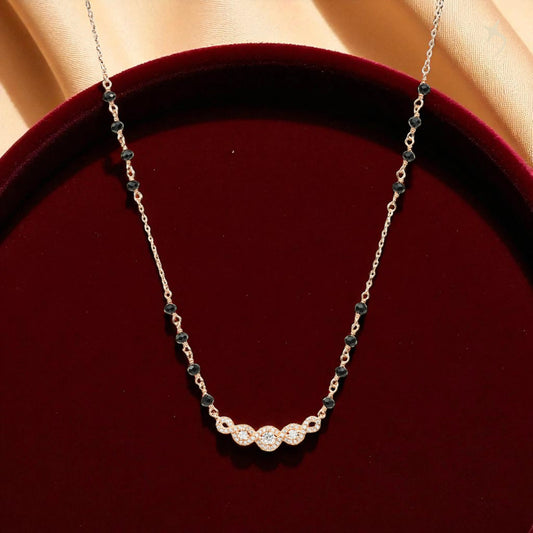 Eternal Grace Mangalsutra Necklace - 925 Silver