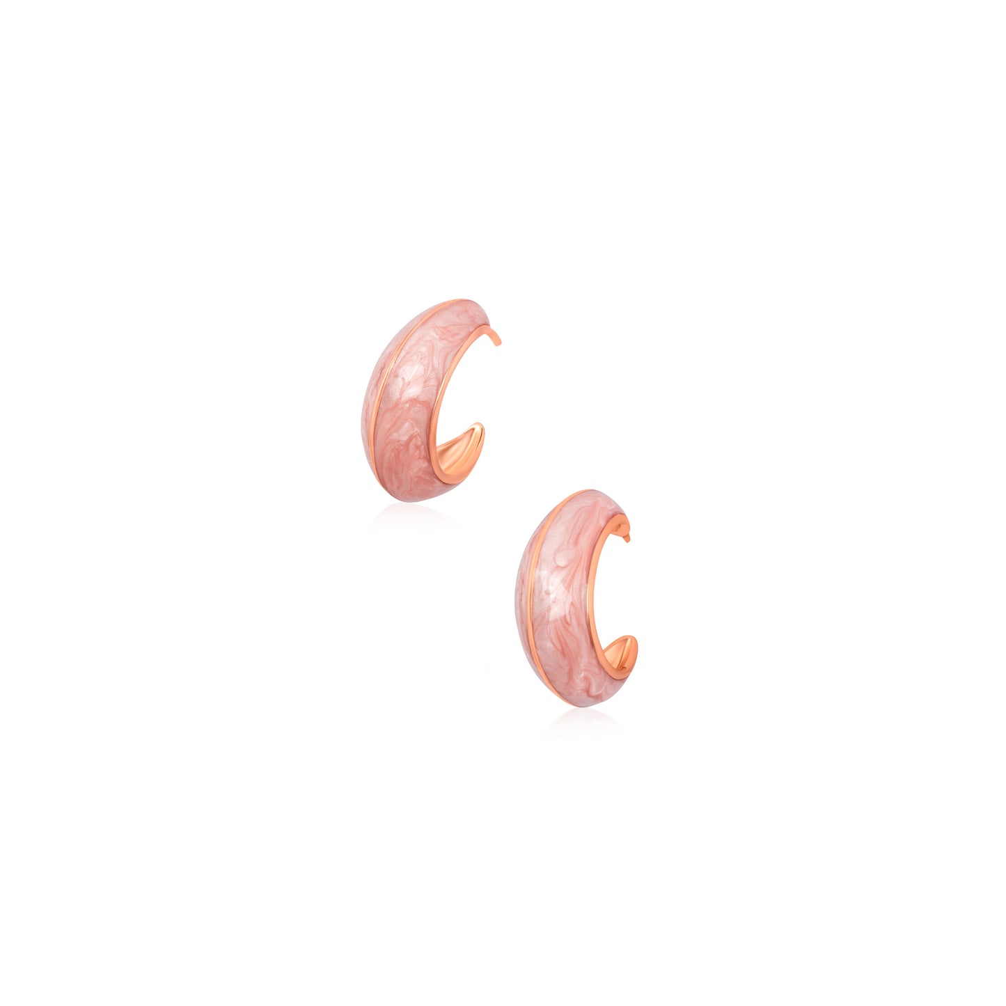 Marble Blush Earrings